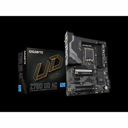GIGABYTE S1700 Max128G DDR5 ATX Retail Motherboard Z790 UD AC